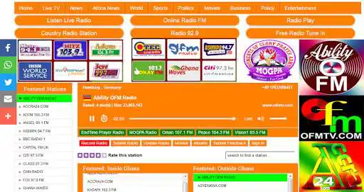 Play ALL GHANA FM RADIO STATIONS