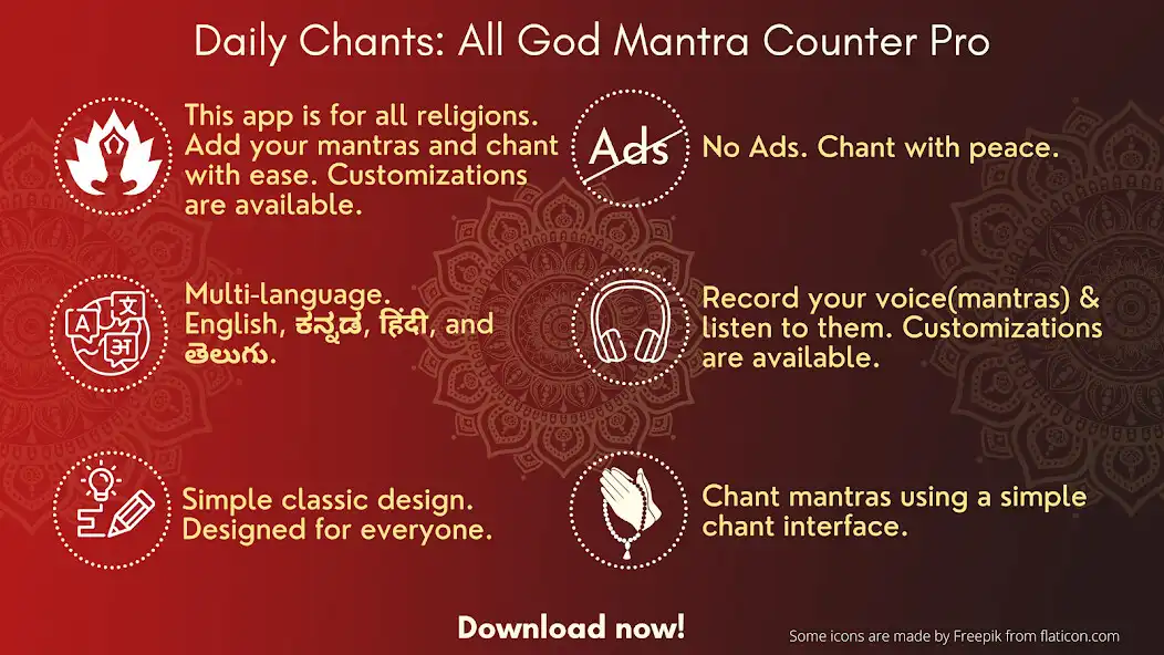 Play All God Mantra Counter Pro  and enjoy All God Mantra Counter Pro with UptoPlay