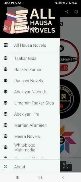 Play All Hausa Novels as an online game All Hausa Novels with UptoPlay