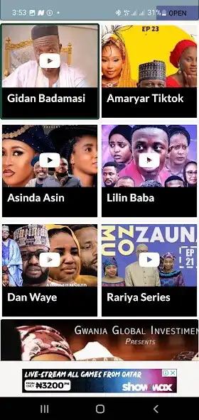 Play All Hausa Series as an online game All Hausa Series with UptoPlay