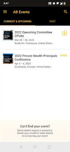 Play AllianceBernstein Events