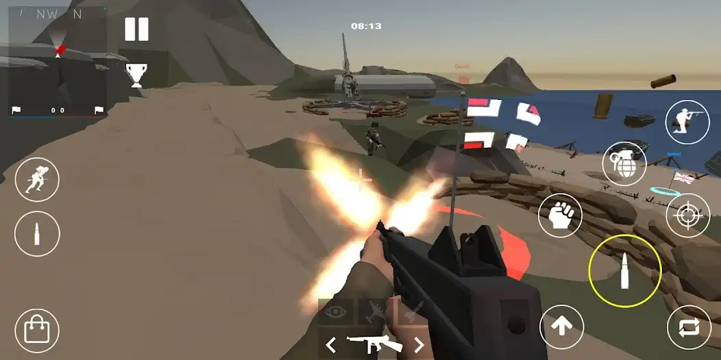 Play Allied: WW2 FPS as an online game Allied: WW2 FPS with UptoPlay