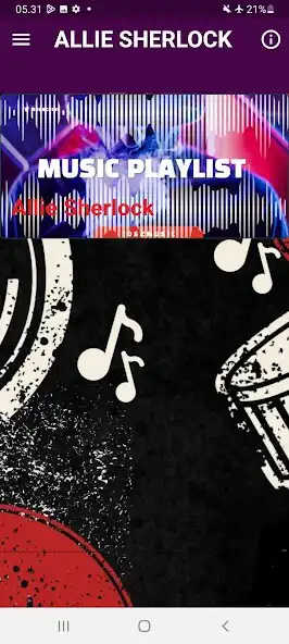 Play ALLIE Sherlock Songs - Mp3 app  and enjoy ALLIE Sherlock Songs - Mp3 app with UptoPlay