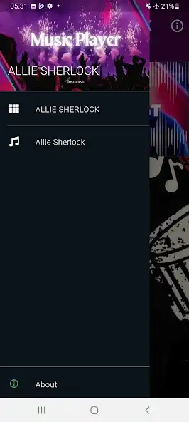 Play ALLIE Sherlock Songs - Mp3 app as an online game ALLIE Sherlock Songs - Mp3 app with UptoPlay