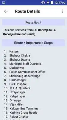 Play All India BRTS  City Bus Indicator