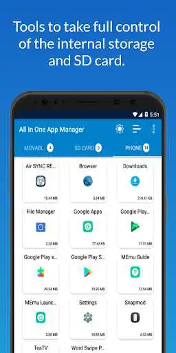 Play All In One App Manager  and enjoy All In One App Manager with UptoPlay
