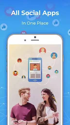 Play APK All in One Messenger For Social Network App  and enjoy All in One Messenger For Social Network App with UptoPlay com.talkcall.social.messenger