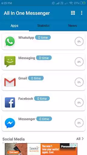 Play All In One Messenger as an online game All In One Messenger with UptoPlay