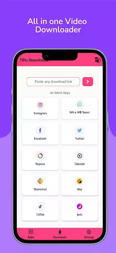 Play All in one Video Downloader as an online game All in one Video Downloader with UptoPlay