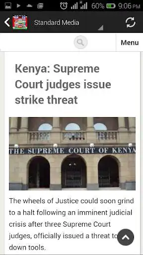 Play APK All Kenya Newspapers  and enjoy All Kenya Newspapers with UptoPlay com.andromo.dev319867.app437746
