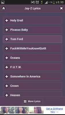 Play All Lyrics of Jay-Z