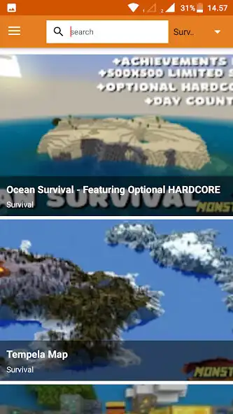 Play All Maps for Minecraft as an online game All Maps for Minecraft with UptoPlay