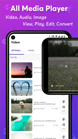 Play All Media Player: Video Player  and enjoy All Media Player: Video Player with UptoPlay