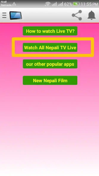 Play All Nepali TV Live  and enjoy All Nepali TV Live with UptoPlay