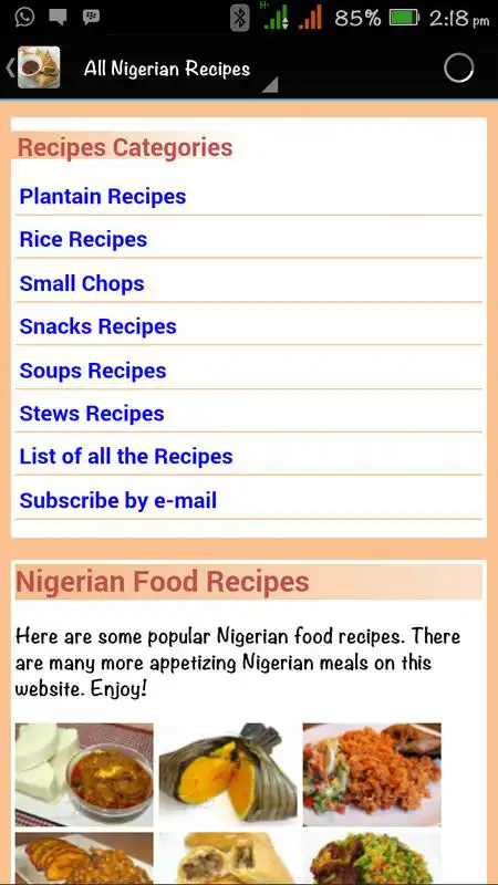 Play All Nigerian Food Recipes