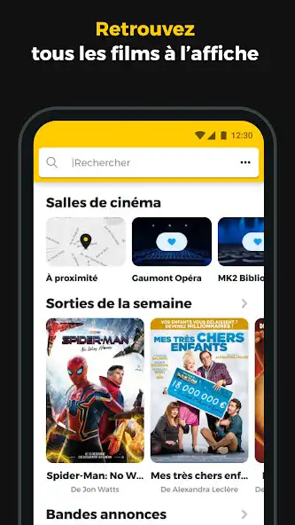 Play Allociné, Films au Cinéma  TV as an online game Allociné, Films au Cinéma  TV with UptoPlay