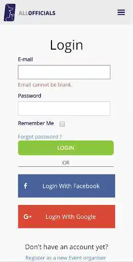 Play AllOfficials.co.uk as an online game AllOfficials.co.uk with UptoPlay