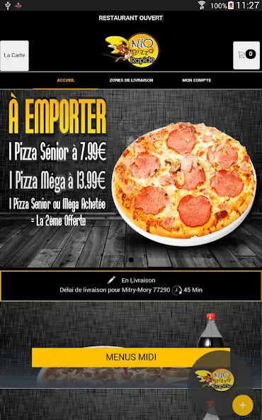 Play Allo Pizza Rapide Mitry as an online game Allo Pizza Rapide Mitry with UptoPlay