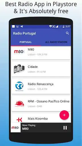 Play All Portugal Radios as an online game All Portugal Radios with UptoPlay