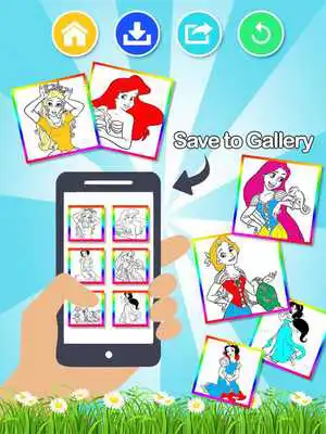 Play All Princess Coloring Pages