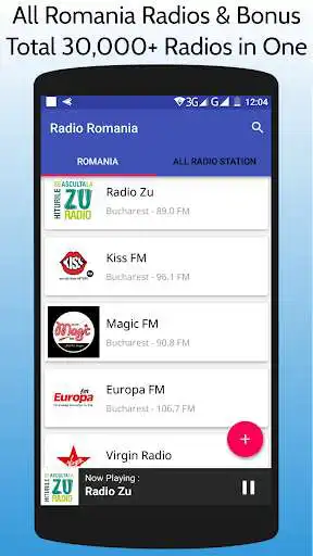 Play All Romania Radios  and enjoy All Romania Radios with UptoPlay