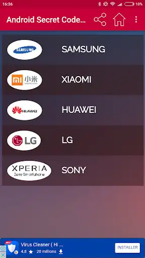 Play All secret codes for Android  and enjoy All secret codes for Android with UptoPlay