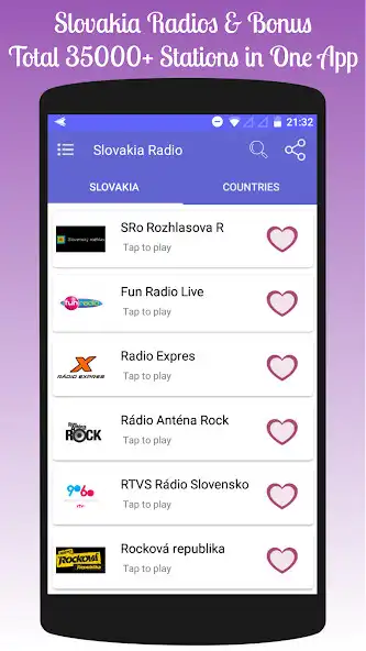 Play All Slovakia Radios in One App  and enjoy All Slovakia Radios in One App with UptoPlay