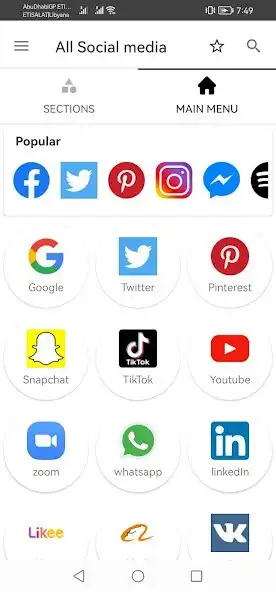 Play all social media apps in 1 app  and enjoy all social media apps in 1 app with UptoPlay
