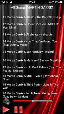 Play All Songs MARTIN GARRIX