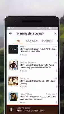 Play All Songs Mere Rashke-Qamar