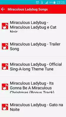 Play All songs Miraculous Ladybug Play All songs Miraculous Ladybug