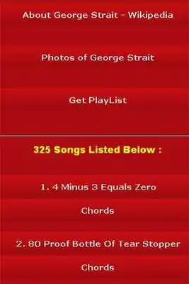 Play All Songs of George Strait Play All Songs of George Strait