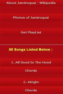 Play All Songs of Jamiroquai