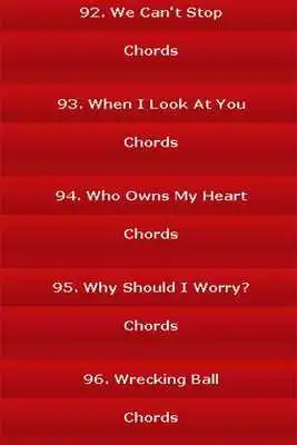 Play All Songs of Miley Cyrus