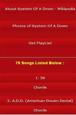 Play All Songs of System Of A Down Play All Songs of System Of A Down