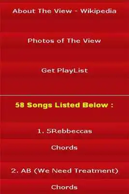 Play All Songs of The View Play All Songs of The View