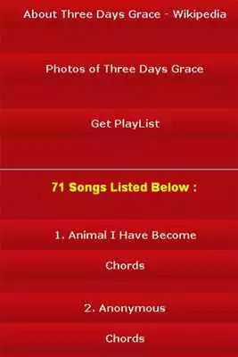 Play All Songs of Three Days Grace