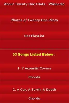 Play All Songs of Twenty One Pilots