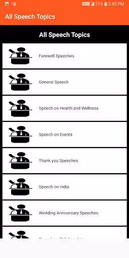 Play All Speech Topics as an online game All Speech Topics with UptoPlay