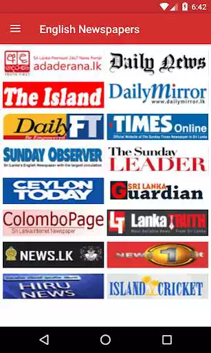 Play All Srilanka News Papers