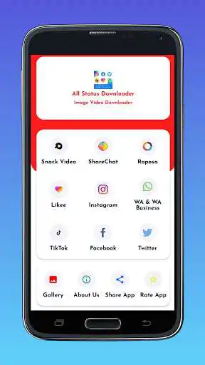 Play All Status Downloader - Image & Video Downloader as an online game All Status Downloader - Image & Video Downloader with UptoPlay