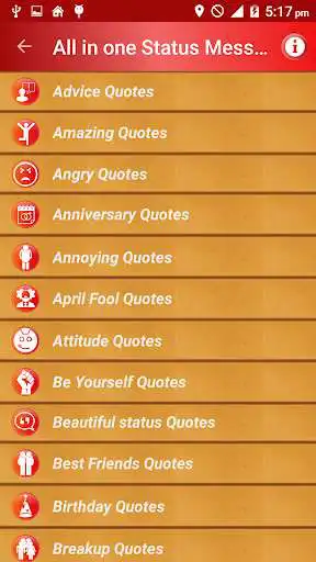Play All Status Messages  Quotes  and enjoy All Status Messages  Quotes with UptoPlay