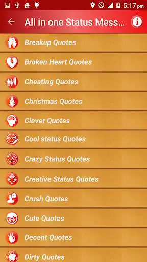 Play All Status Messages  Quotes as an online game All Status Messages  Quotes with UptoPlay