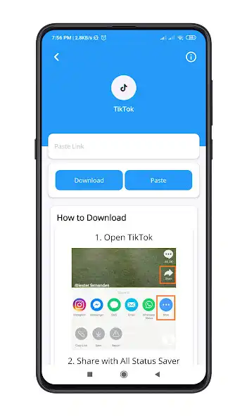 Play All Status Saver - Video downloader for TikTok  and enjoy All Status Saver - Video downloader for TikTok with UptoPlay