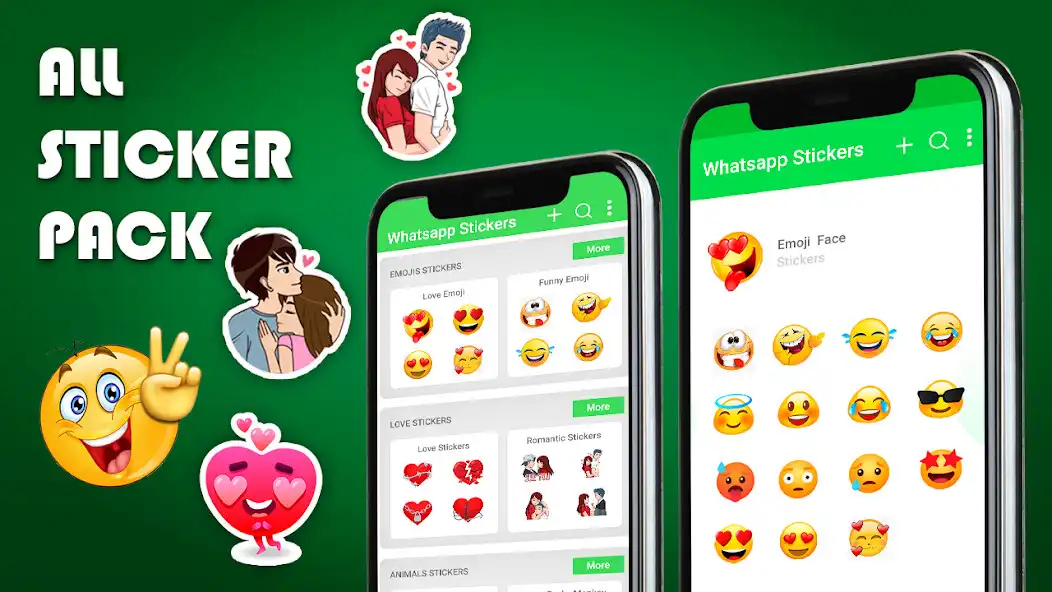 Play All Stickers Pack for WhatsApp  and enjoy All Stickers Pack for WhatsApp with UptoPlay