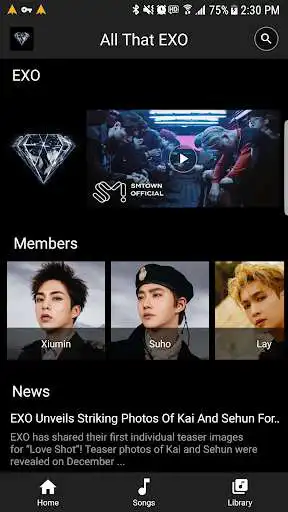 Play APK All That EXO(EXO songs, albums, MVs, Performances)  and enjoy All That EXO(EXO songs, albums, MVs, Performances) using 