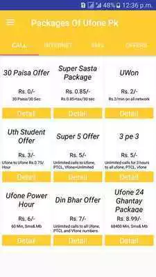 Play All Ufone Packages Pk