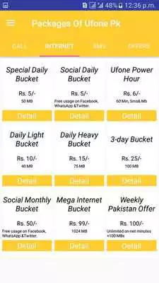 Play All Ufone Packages Pk