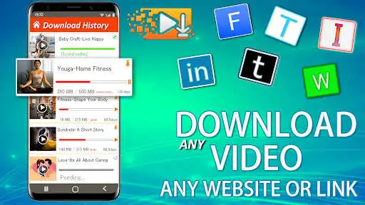 Play All Video Downloader: HD Movie  and enjoy All Video Downloader: HD Movie with UptoPlay