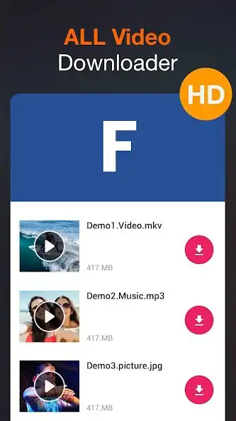 Play All Video Downloader - V  and enjoy All Video Downloader - V with UptoPlay